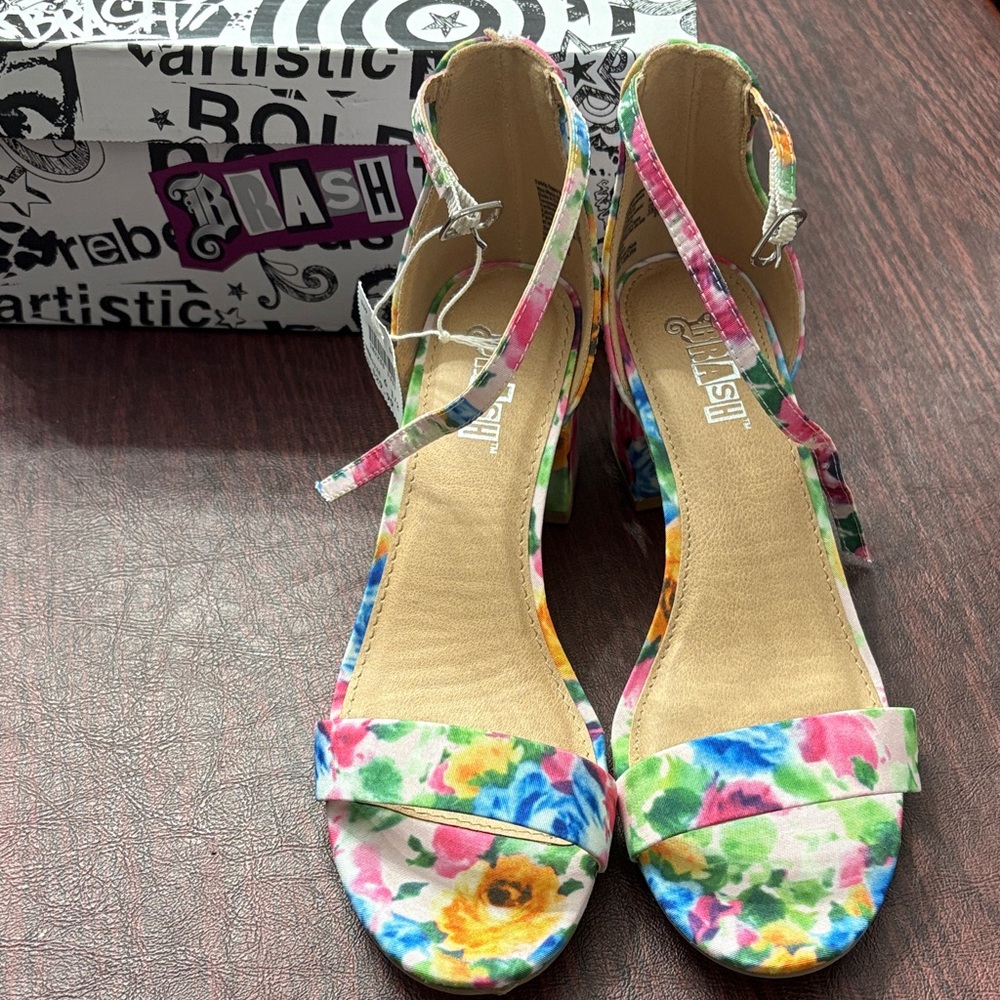 Brash Floral Women's Heels